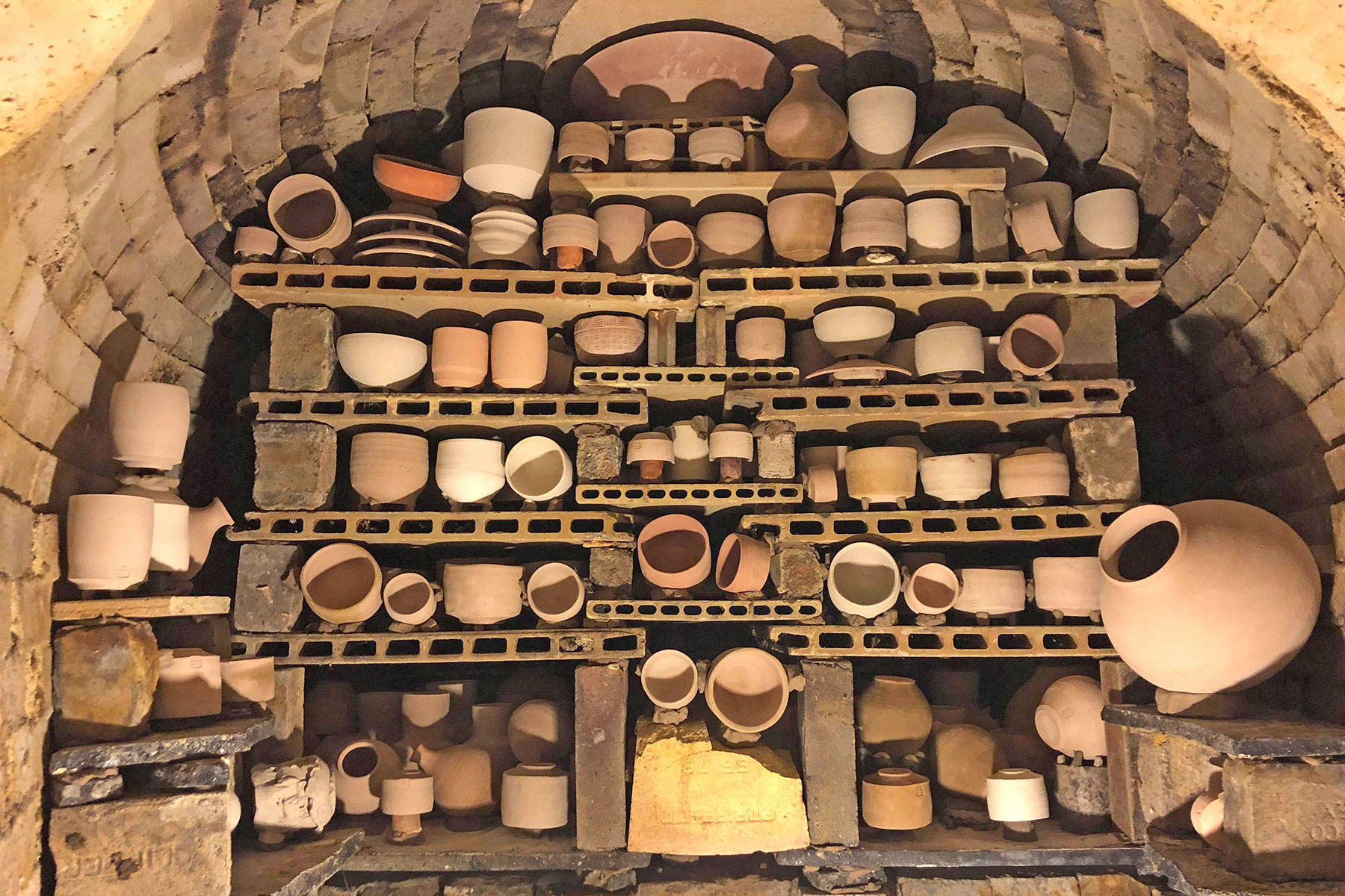 The Firing of a Wood Kiln